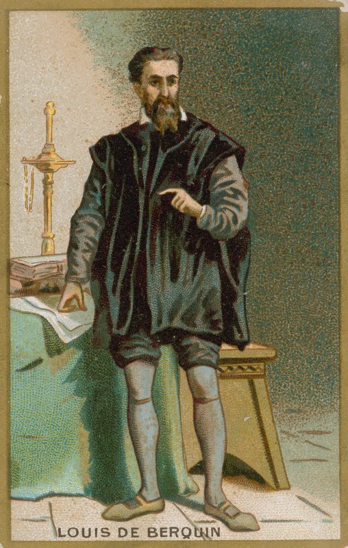 Louis de Berquin av French School