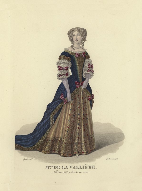 Louise de la Valliere, elskerinne til kong Louis XIV av Frankrike av French School