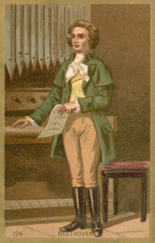 Ludwig van Beethoven; tysk komponist av French School