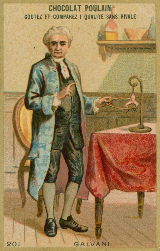 Luigi Galvani av French School