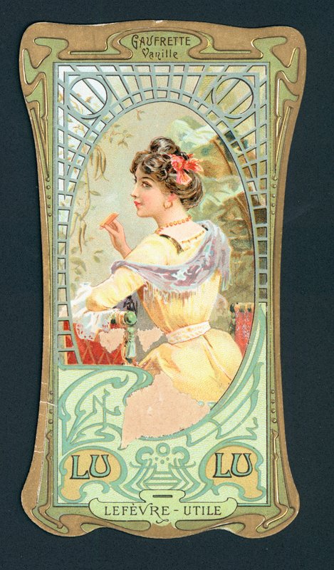 Lulu reklamekort, fransk av French School