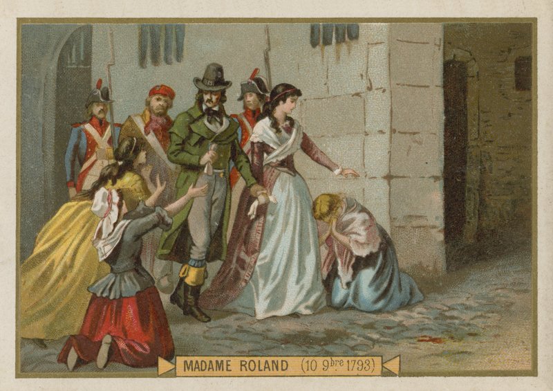Madame Roland, fransk revolusjonær av French School