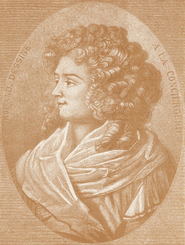 Madame Roland, fransk revolusjonær av French School