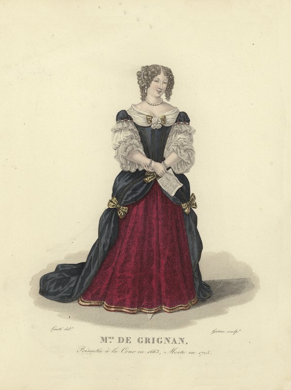 Madame de Grignan, fransk aristokrat av French School