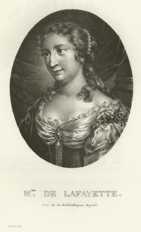 Madame de Lafayette av French School