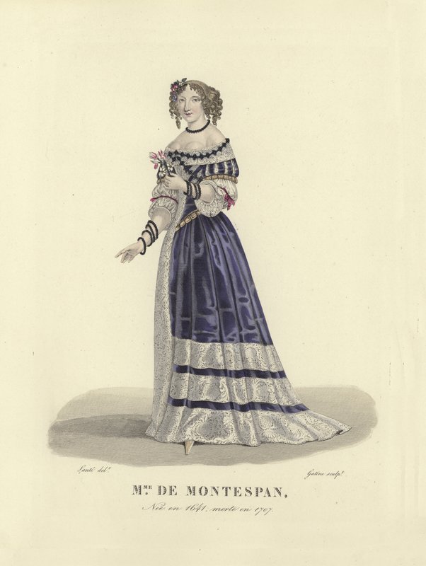 Madame de Montespan, elskerinne til kong Louis XIV av Frankrike av French School