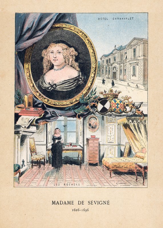 Madame de Sevigne av French School