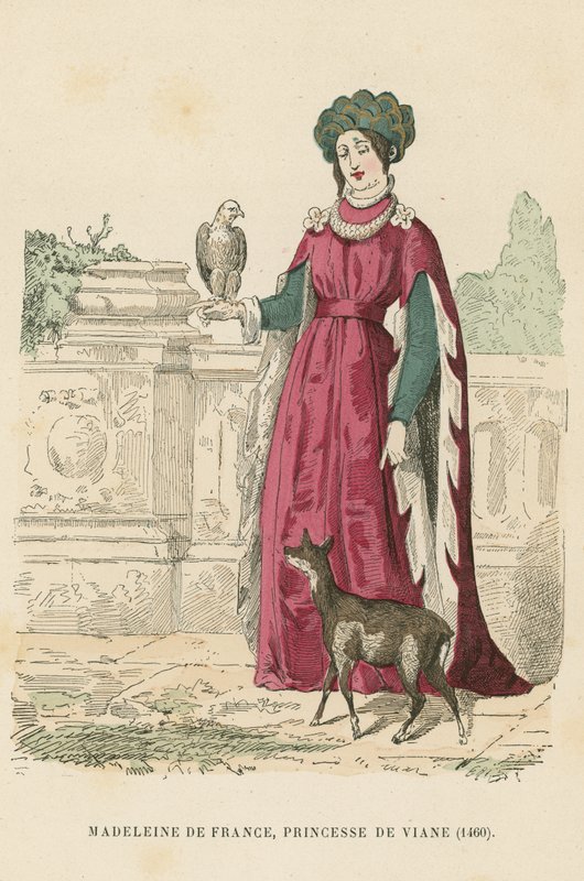 Madeleine av Frankrike, prinsesse av Viana av French School