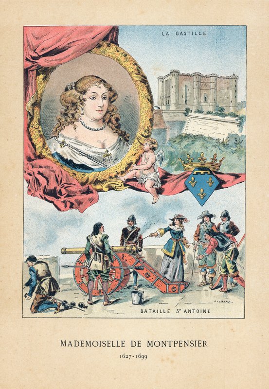 Mademoiselle de Montpensier av French School