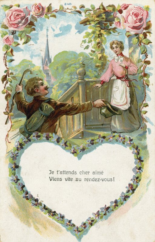 Mann på vei hjem av French School