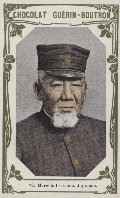 Marshal Oyama, japansk (farget bilde) av French School