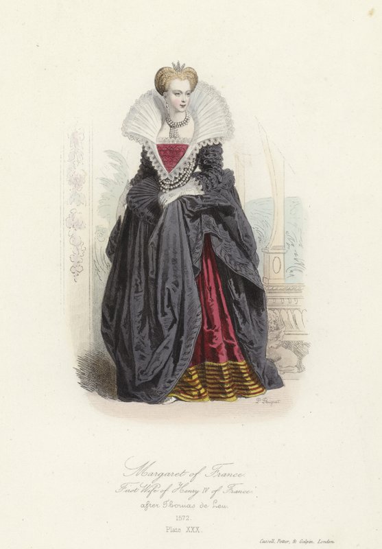 Margaret av Frankrike, første kone til Henry IV av Frankrike av French School