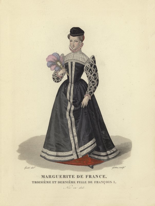 Margaret av Frankrike, tredje og yngste datter av kong Frans I av Frankrike av French School