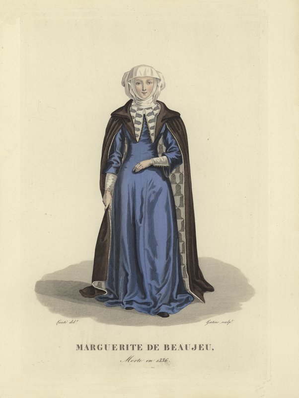 Margaret av Beaujeu av French School