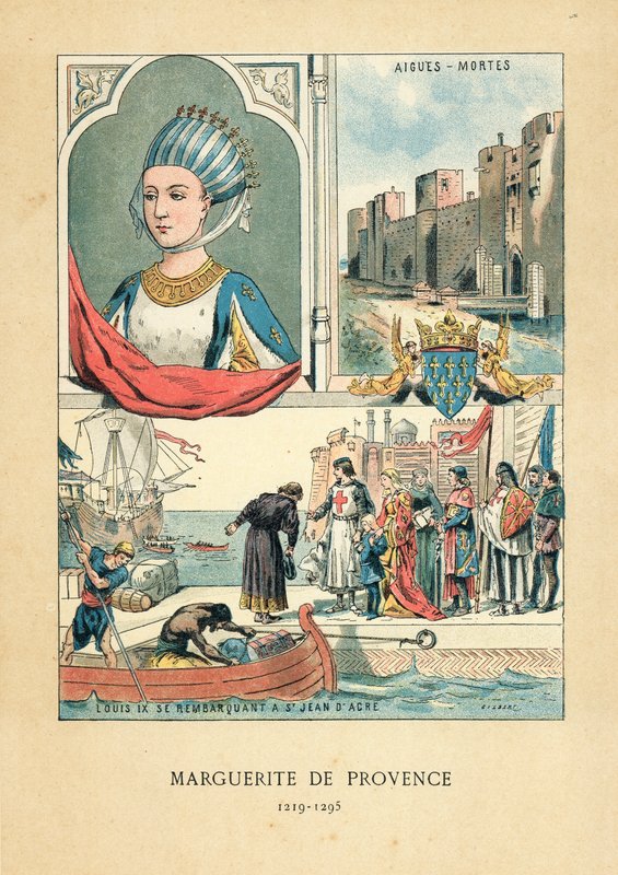 Marguerite av Provence av French School