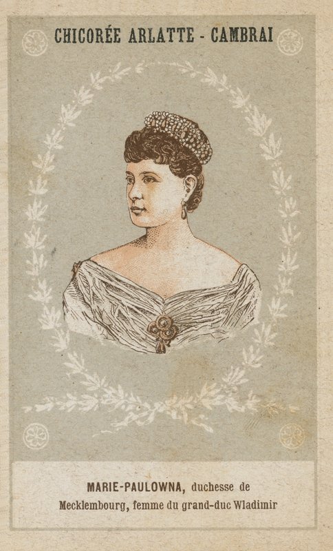Marie-Paulowna, hertuginne av Mecklenburg, kone til storhertug Vladimir av French School
