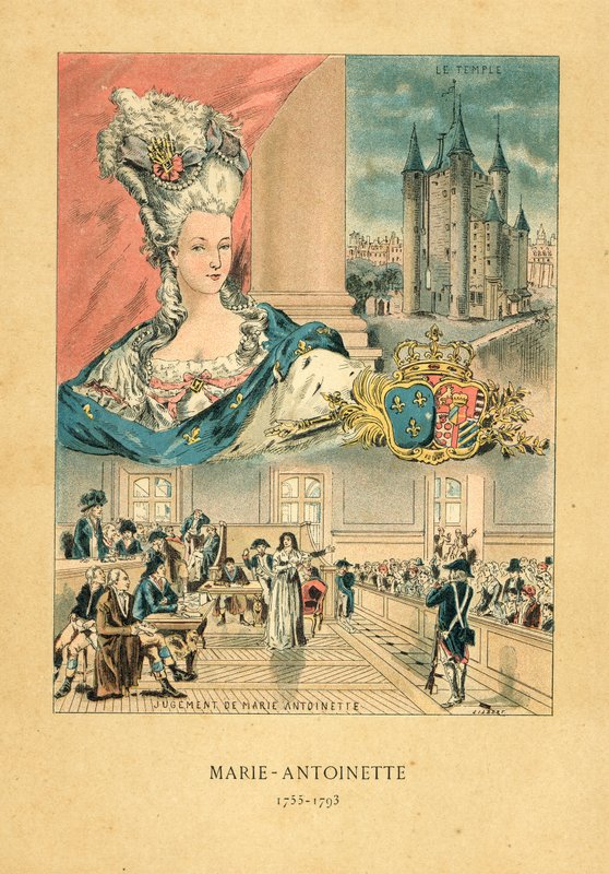 Marie Antoinette av French School