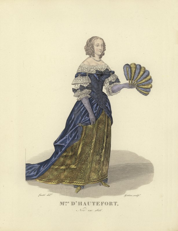 Marie de Hautefort, favoritten til kong Louis XIII av Frankrike av French School