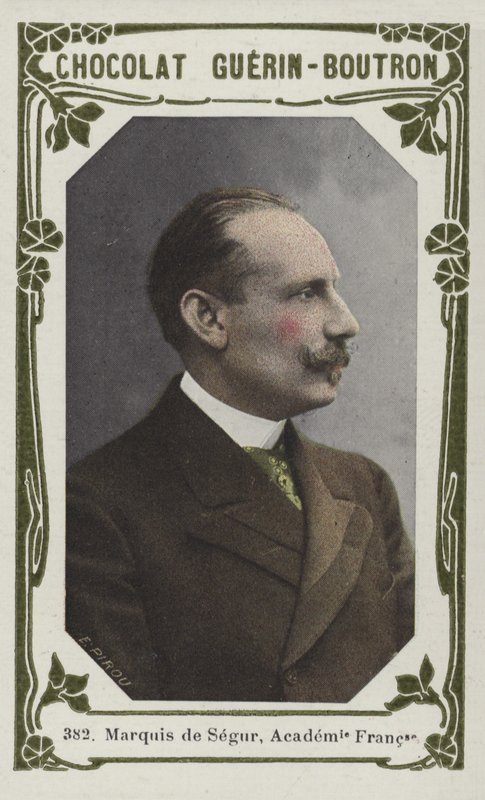 Marquis de Segur, French Academy (farget bilde) av French School