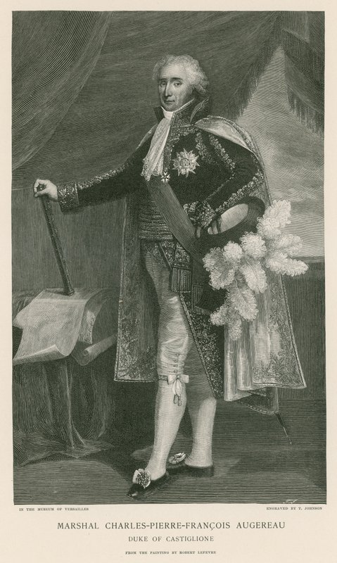 Marskalk Charles-Pierre-Francois Augereau av French School