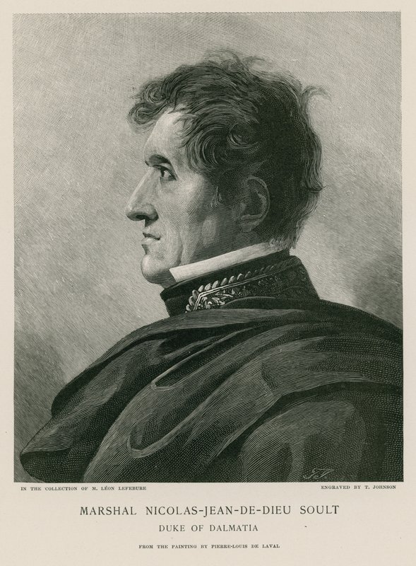 Marskalk Nicolas-Jean-de-dieu Soult av French School