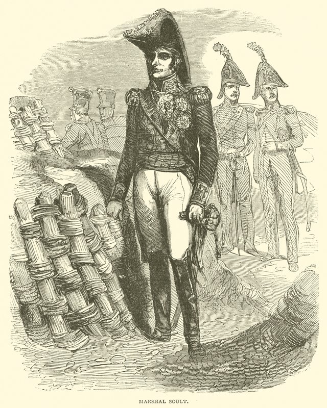 Marshal Soult (gravering) av French School