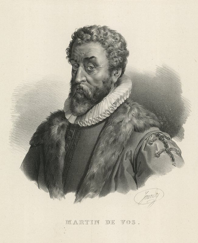 Marten de Vos, flamsk kunstner av French School