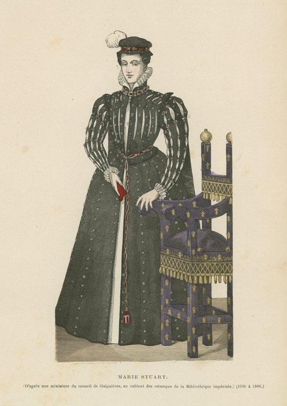 Mary, dronningen av skottene av French School