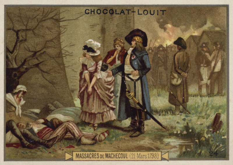 Massakrene i Machecoul, den franske revolusjonen, 21. mars 1793 av French School