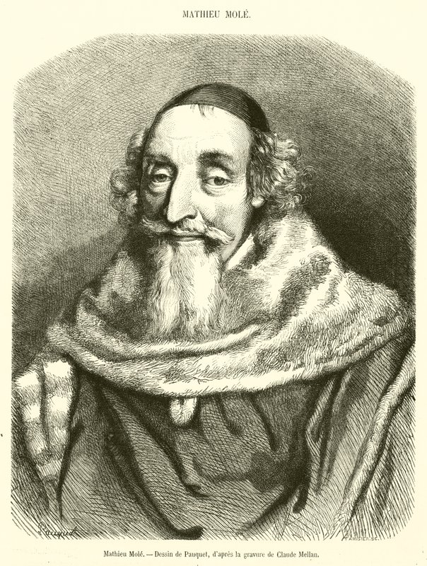 Mathieu Mole (gravering) av French School