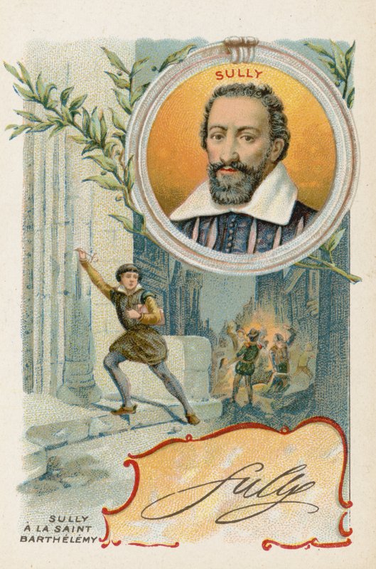 Maximilien de Bethune, hertug av Sully, fransk huguenotsoldat og statsmann av French School