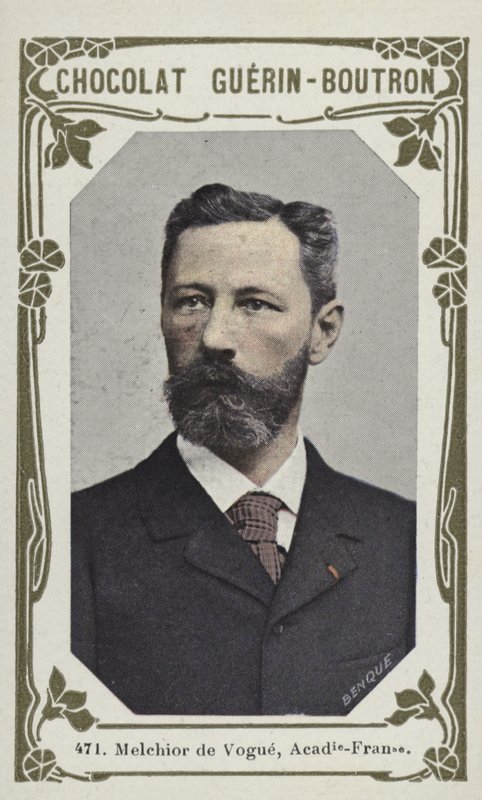Melchior de Vogue, Academie-Francaise (farget bilde) av French School