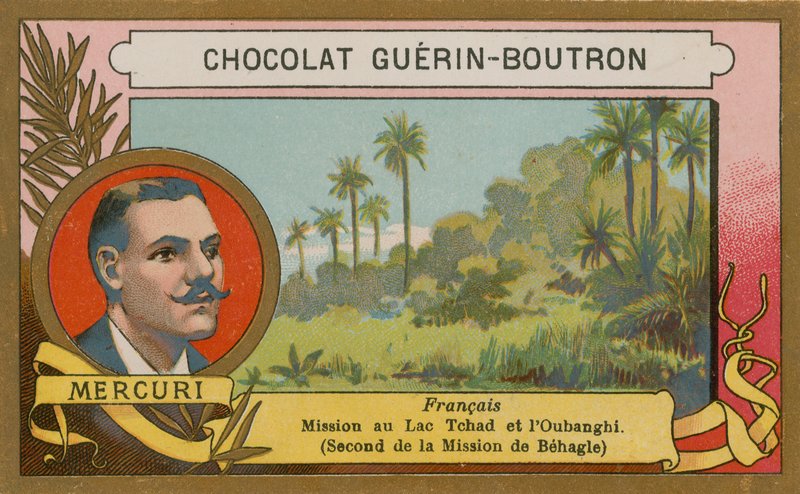 Mercuri, fransk oppdagelsesreisende fra 1800-tallet av French School