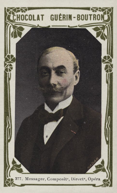 Messenger, komponist, regissør, opera (farget bilde) av French School