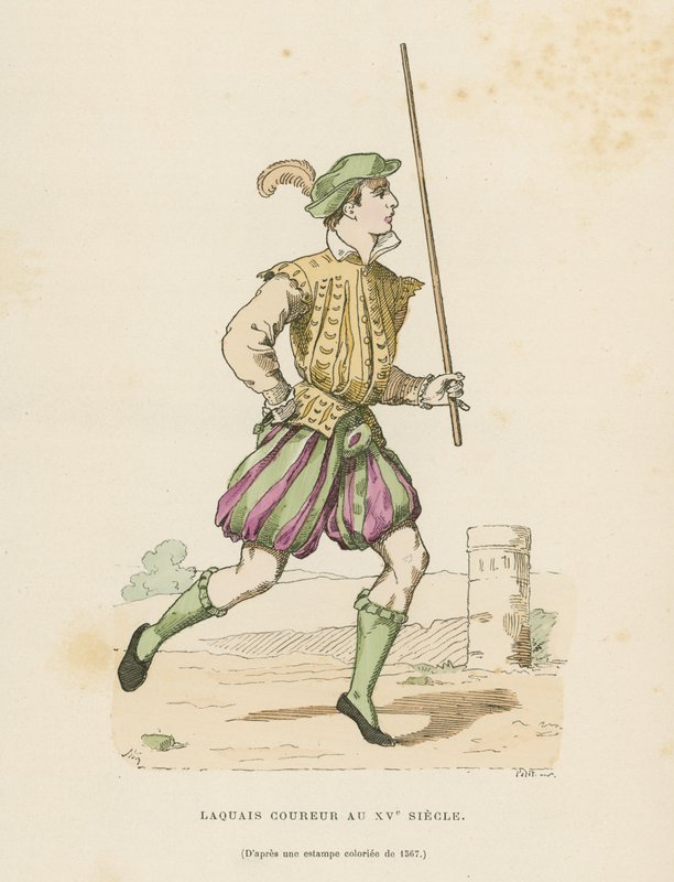 Messenger, 1400-tallet av French School