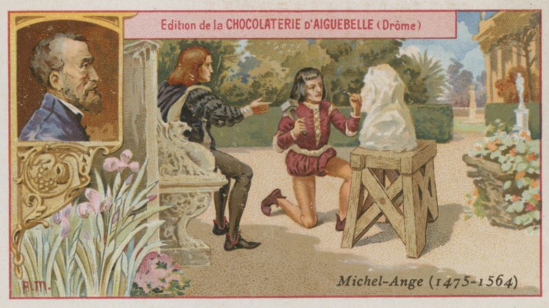 Michelangelo, italiensk kunstner av French School
