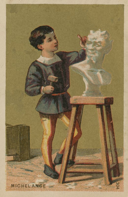 Michelangelo, italiensk kunstner av French School