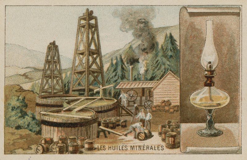 Mineraloljer av French School
