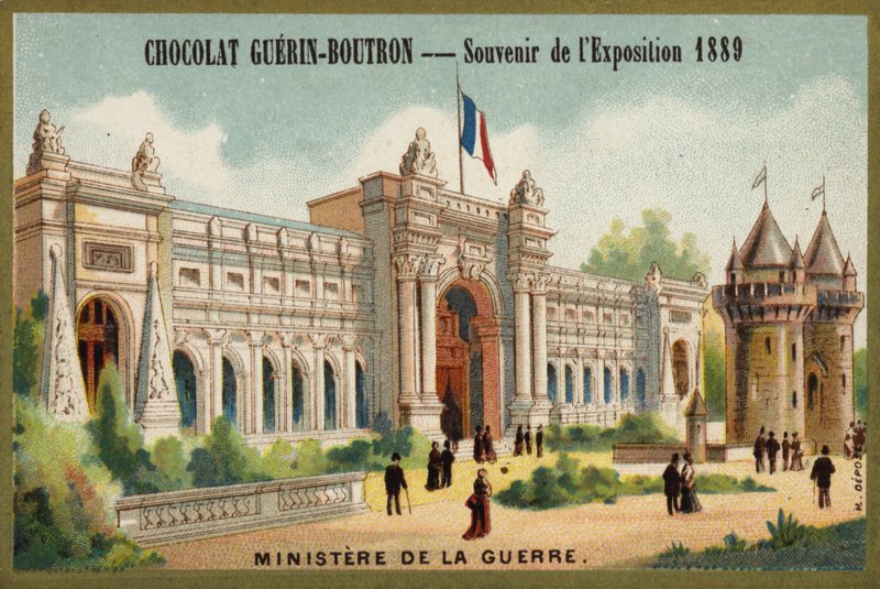 Krigsdepartementet (chromolitho) av French School