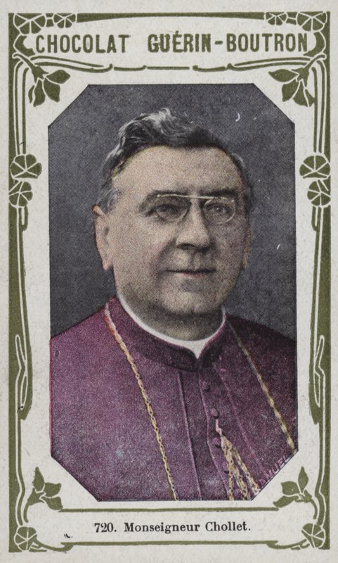Monsignor Chollet (farget bilde) av French School