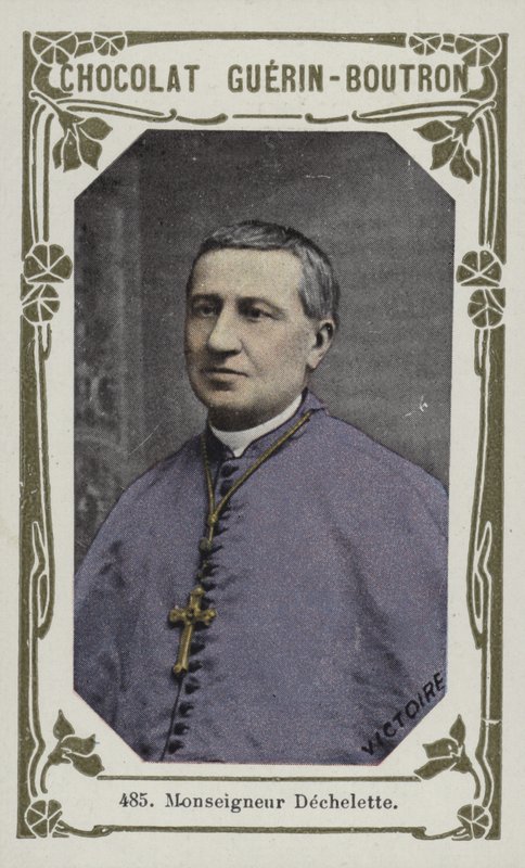 Monseigneur Dechelette (farget bilde) av French School