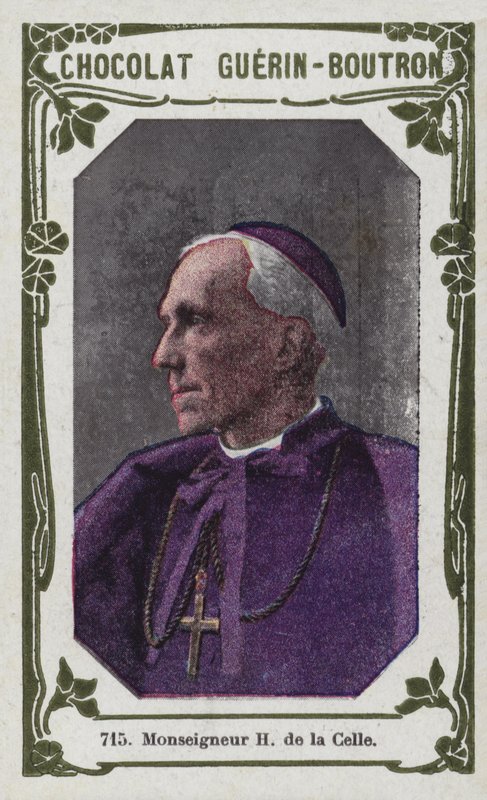 Monsignor H de la Celle (farget bilde) av French School