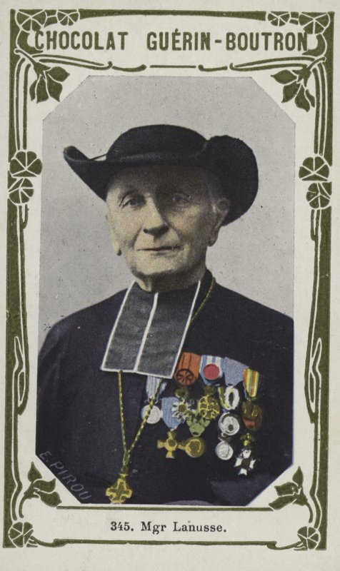 Monseigneur Lanusse (farget bilde) av French School
