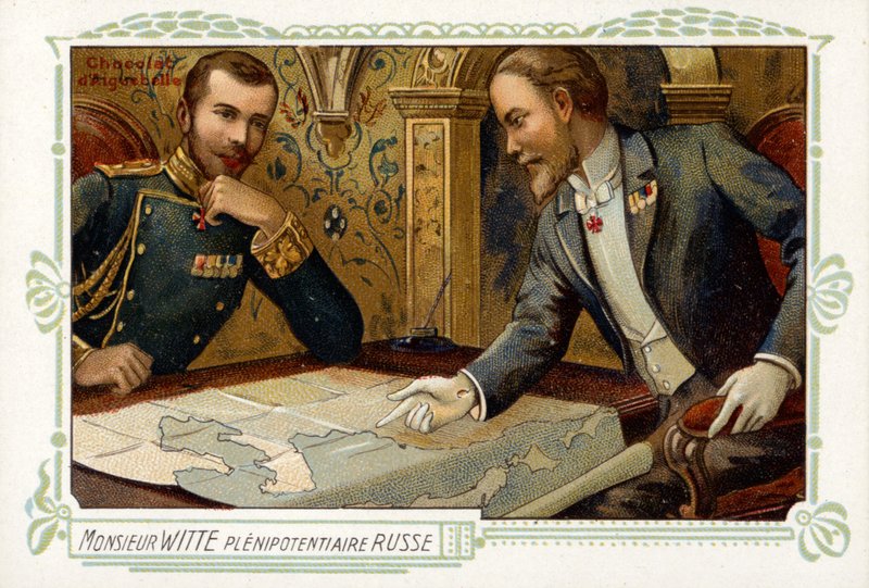 Monsieur Witte, russisk fullmektig av French School