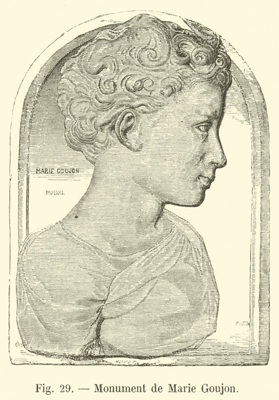 Monument til Marie Goujon av French School