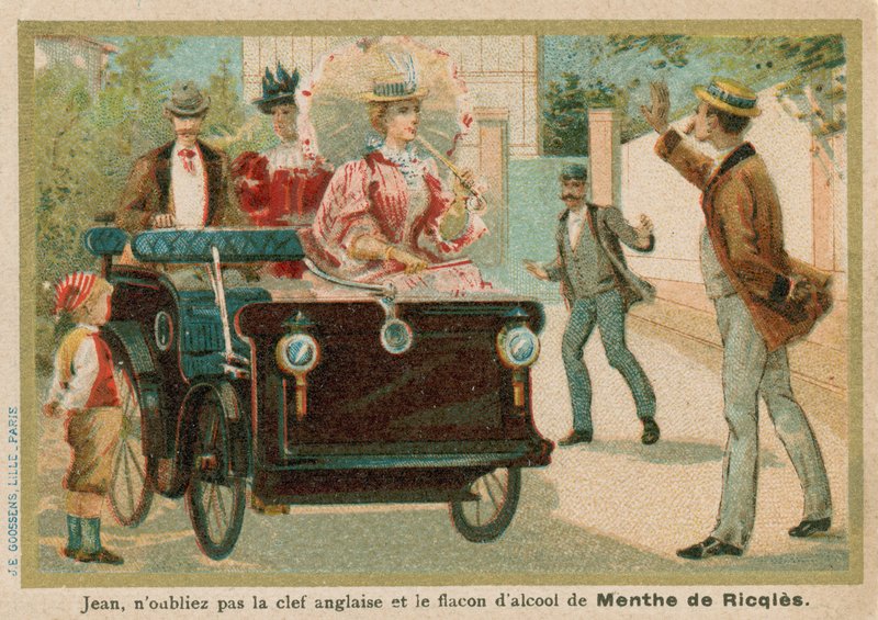 Motorscene av French School