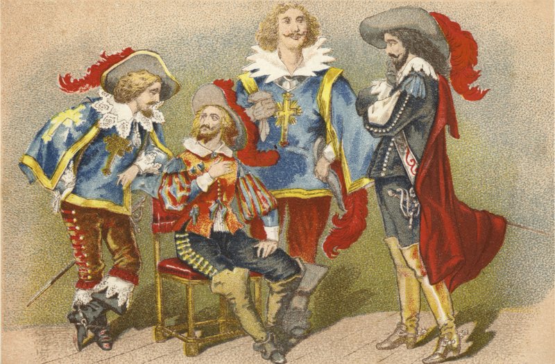 Musketerer av French School
