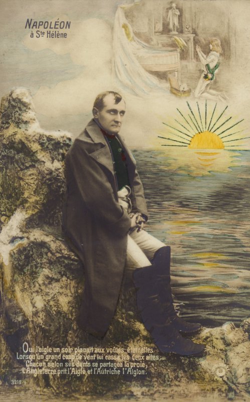 Napoleon Bonaparte (fargelitografi) av French School