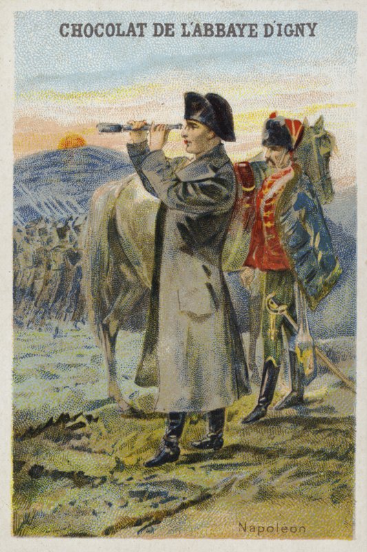 Napoleon Bonaparte av French School