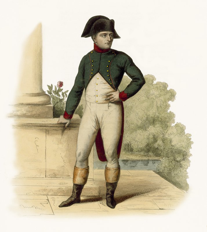 Napoleon Bonaparte av French School